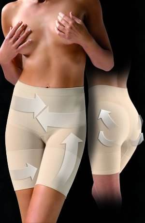Control Body 410597 Shaping Shorts Nero - Fashion Queen -  2
