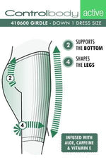 Load image into Gallery viewer, Control Body 410600 Infused Shaping Leggings Bianco - Fashion Queen -  4
