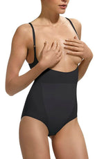 Load image into Gallery viewer, Control Body 510184 Open Bust Shaping Body Nero - Fashion Queen -  1
