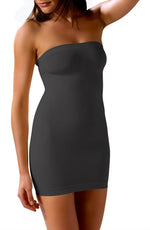 Load image into Gallery viewer, Control Body 810054 Strapless Shaping Dress Nero - Fashion Queen -  1
