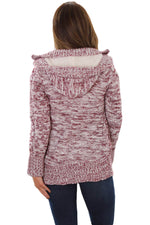 Load image into Gallery viewer, Dark Gray Long Sleeve Button-up Hooded Cardigans - Fashion Queen -  19
