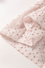 Load image into Gallery viewer, Delicacy Embroidered Eyelets Ruffled Hem Sleeveless Mini Dress - Fashion Queen -  12
