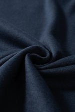 Load image into Gallery viewer, Dirty blue Notch V Neck Pocket Patched Long Sleeve T Shirt - Fashion Queen -  10

