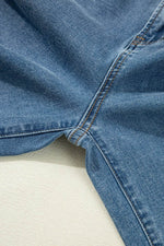 Load image into Gallery viewer, Dusk Blue Medium Wash Super Wide Leg Denim Pants - Fashion Queen -  8
