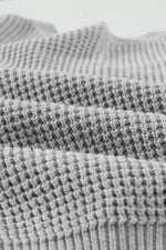 Load image into Gallery viewer, Gray Cross Back Hollow-out Sweater - Fashion Queen -  12
