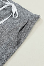 Load image into Gallery viewer, Gray Drawstring Waist Pocketed Joggers - Fashion Queen -  23
