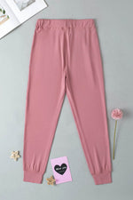 Load image into Gallery viewer, Gray Drawstring Waist Pocketed Joggers - Fashion Queen -  28
