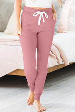 Load image into Gallery viewer, Gray Drawstring Waist Pocketed Joggers - Fashion Queen -  7
