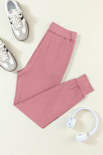Load image into Gallery viewer, Gray Drawstring Waist Pocketed Joggers - Fashion Queen -  9
