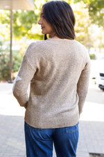 Load image into Gallery viewer, Gray Star Pattern Drop Shoulder Sweater - Fashion Queen -  5
