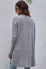 Load image into Gallery viewer, High Rise Solid Color Open Front Lightweight Cardigan - Fashion Queen -  2
