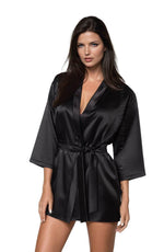 Load image into Gallery viewer, Irall Aria Dressing Gown Black - Fashion Queen -  1
