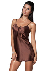 Load image into Gallery viewer, Irall Aria Nightdress Chocolate - Fashion Queen -  1
