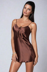 Load image into Gallery viewer, Irall Aria Nightdress Chocolate - Fashion Queen -  2
