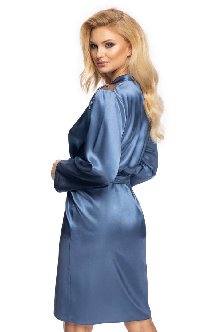 Irall Elodie Dressing Gown Azure - Fashion Queen -  2