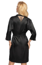 Load image into Gallery viewer, Irall Mallory Dressing Gown Black - Fashion Queen -  2

