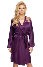 Load image into Gallery viewer, Irall Shelby Dressing Gown Purple
