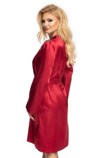 Load image into Gallery viewer, Irall Elodie Dressing Gown Burgundy
