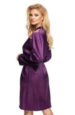 Load image into Gallery viewer, Irall Shelby Dressing Gown Purple
