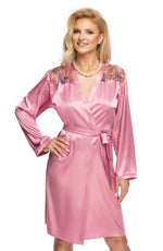Load image into Gallery viewer, Irall Shelby Dressing Gown Dusty Rose
