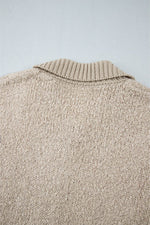 Load image into Gallery viewer, Jet Stream Collared Drop Shoulder Button Up Cardigan with Pocket - Fashion Queen -  12
