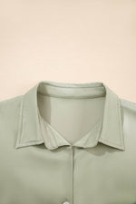 Load image into Gallery viewer, Laurel Green Buttoned Collar Shift T-shirt Mini Dress - Fashion Queen -  7
