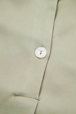 Load image into Gallery viewer, Laurel Green Buttoned Collar Shift T-shirt Mini Dress - Fashion Queen -  8
