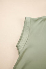 Load image into Gallery viewer, Laurel Green Buttoned Collar Shift T-shirt Mini Dress - Fashion Queen -  9
