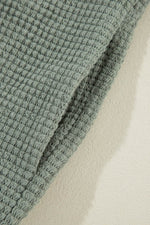 Load image into Gallery viewer, Laurel Green Waffle Knit Open Front Cardigan - Fashion Queen -  18
