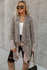Load image into Gallery viewer, Leopard Open Front Cardigan - Fashion Queen -  8
