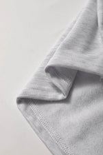 Load image into Gallery viewer, Light Grey French Terry Drawstring Mini Skort with Pockets - Fashion Queen -  12

