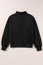 Load image into Gallery viewer, Light Grey Zip-up Stand Neck Kangaroo Pocket Sweatshirt - Fashion Queen -  18
