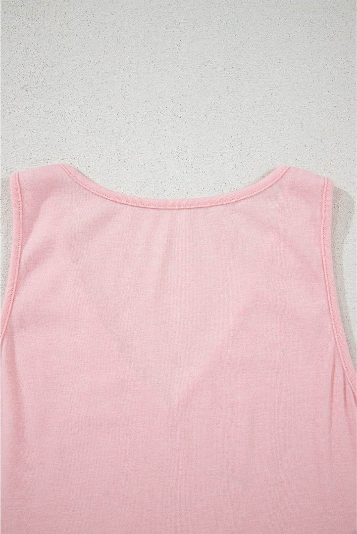 Light Pink 3-Piece Cozy Knit Lounge Set - Fashion Queen -  14