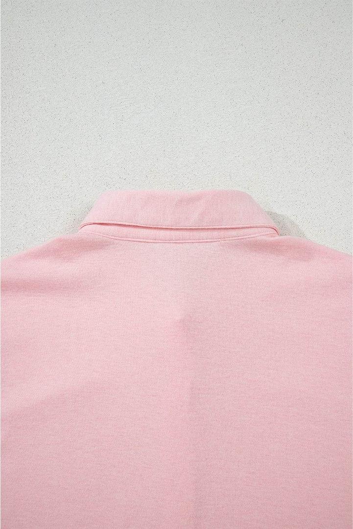 Light Pink 3-Piece Cozy Knit Lounge Set - Fashion Queen -  7