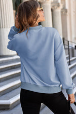 Load image into Gallery viewer, Myosotis Solid Textured Stand Neck Zipper Bomber Jacket - Fashion Queen -  2
