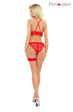 Load image into Gallery viewer, PR1446 Petit Desir 2 Piece Set Red - Fashion Queen -  4

