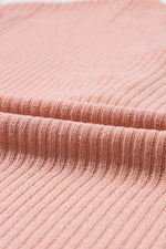 Load image into Gallery viewer, Pale Khaki Rib Textured Henley Knit Top - Fashion Queen -  28
