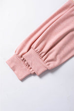 Load image into Gallery viewer, Peach Blossom Leopard Colorblock Patchwork Exposed Seam Top - Fashion Queen -  6
