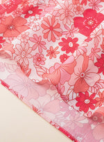 Load image into Gallery viewer, Pink Boho Floral V Neck Kimono Style Blouse - Fashion Queen -  15
