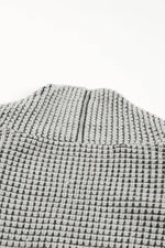 Load image into Gallery viewer, Pink Chunky Waffle Knit Oversized Collar Cardigan - Fashion Queen -  22
