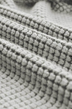 Load image into Gallery viewer, Pink Chunky Waffle Knit Oversized Collar Cardigan - Fashion Queen -  23
