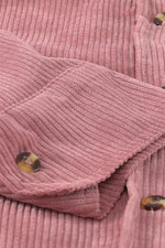 Load image into Gallery viewer, Pink Corduroy Button Pocket Shirt - Fashion Queen -  18
