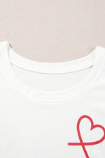 Load image into Gallery viewer, Pink Ruffled Tank Top And Heart Print Pants Lounge Set - Fashion Queen -  30
