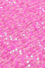 Load image into Gallery viewer, Pink Sequin Adjustable Straps Tank Top - Fashion Queen -  17
