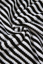 Load image into Gallery viewer, Pink Stripe Zip up Collar Drop Shoulder Sweater - Fashion Queen -  27
