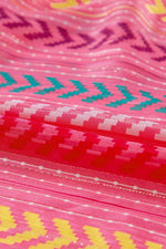 Load image into Gallery viewer, Pink Western Printed Tassel Tie V Neck Wrap Maxi Dress - Fashion Queen -  14
