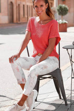 Load image into Gallery viewer, Red Clay Solid Loose Knit Short Dolman Sleeve Sweater - Fashion Queen -  10
