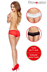 Load image into Gallery viewer, Romance Ã Deux Shorty 3 Pack - Fashion Queen -  2

