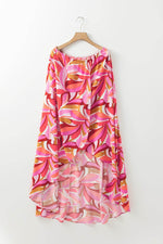 Load image into Gallery viewer, Rose Floral High Low Bandeau Vacay Dress - Fashion Queen -  11
