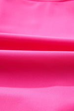 Load image into Gallery viewer, Rose Red Square Neck Knotted Shoulder Open Back One Piece Swimsuit - Fashion Queen -  15
